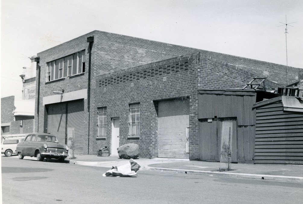 Original Factory, Lyon Street, Port Melbourne, Victoria with Original Logo